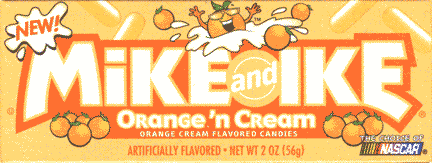 Mike and Ike&reg;: Orange 'n Cream