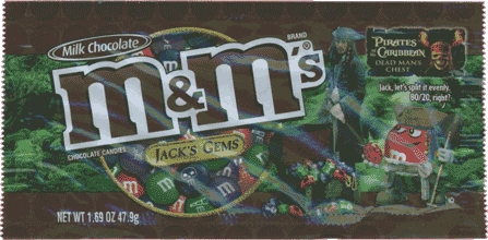 m&m's&reg; - Pirates of the Caribbean - Jack's Gems