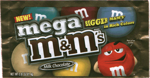 m&m's&reg; - Mega - Milk Chocolate