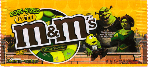 m&m's&reg; - Shrek the Third&trade; - Peanut