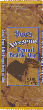 See's&reg; Awesome Peanut Brittle Bar&trade;