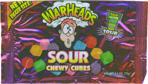 WarHeads&reg; - Sour Chewy Cubes